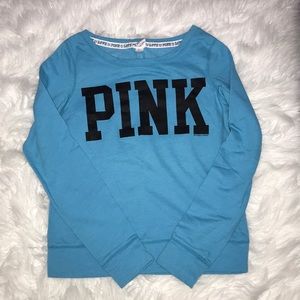 PINK crew neck sweater
